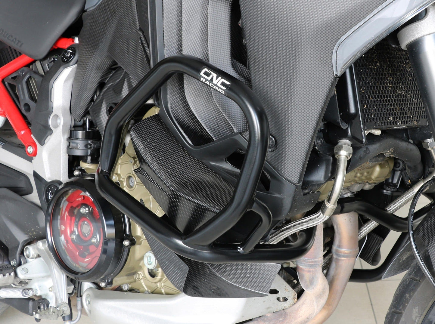 PR904 - CNC RACING Ducati Multistrada V4 (2021+) Crash Protection Bars – Accessories in the Factory Racing Motorcycle Aftermarket Accessories and Parts Online Shop
