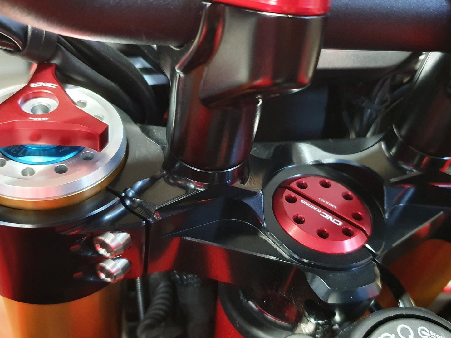 PS535 - CNC RACING Ducati Hypermotard 950/939/821 SP Triple Clamps Kit