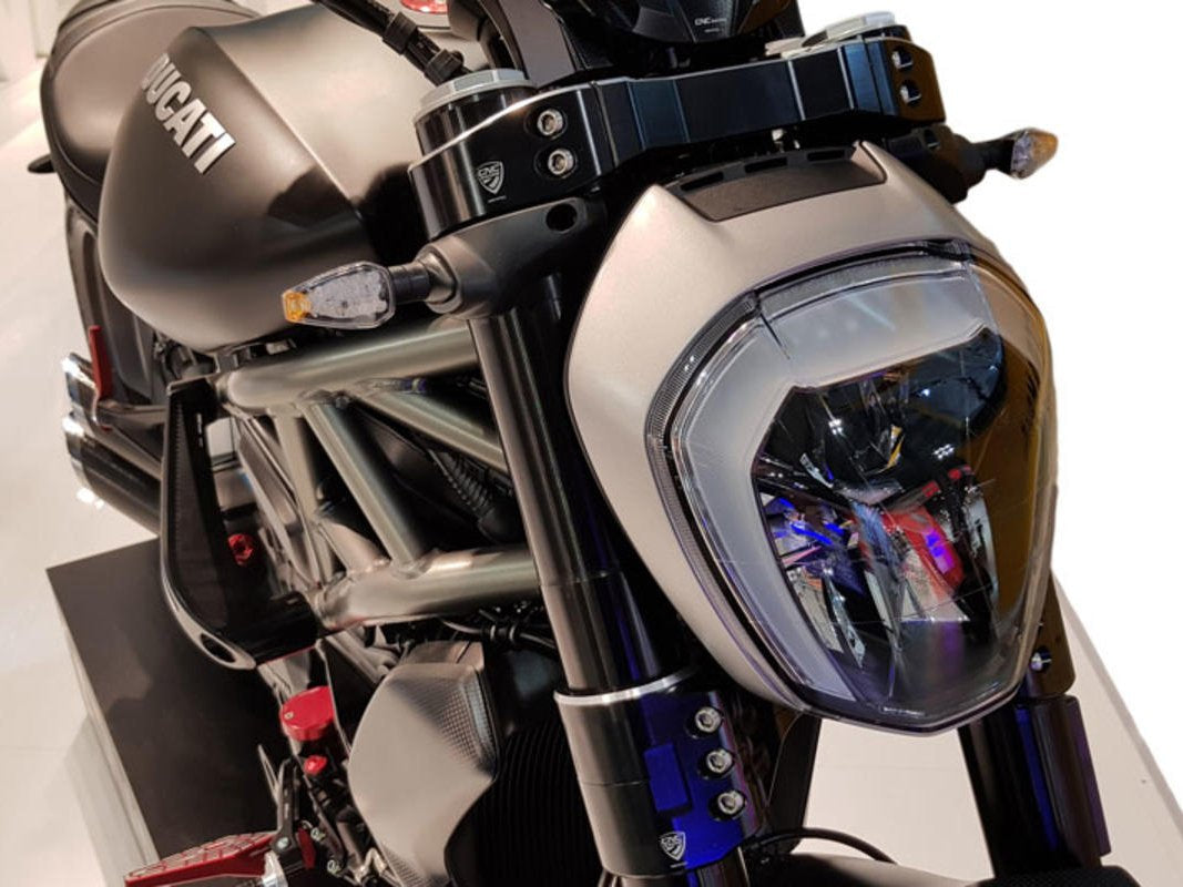 PST10S - CNC RACING Ducati XDiavel Triple Clamps Top Yoke – Accessories in the Factory Racing Motorcycle Aftermarket Accessories and Parts Online Shop