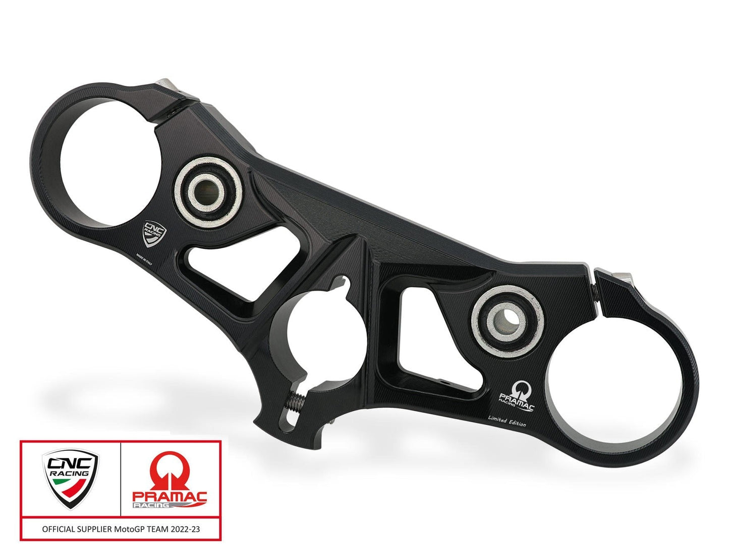 PST18PR - CNC RACING Ducati Streetfighter V4 (2020+) Triple Clamps Top Plate (Ø 53 mm; Pramac edition) – Accessories in the Factory Racing Motorcycle Aftermarket Accessories and Parts Online Shop