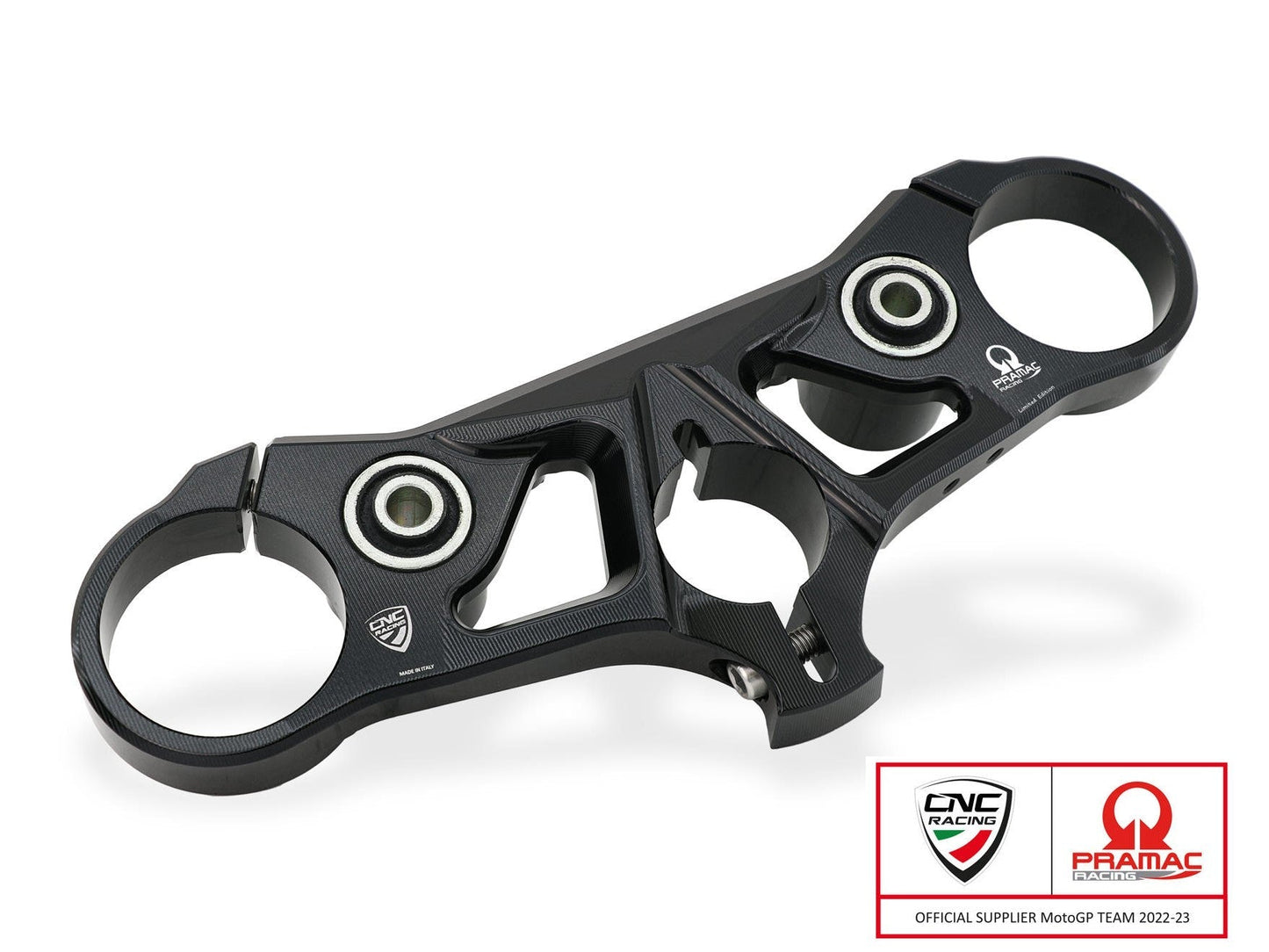 PST18PR - CNC RACING Ducati Streetfighter V4 (2020+) Triple Clamps Top Plate (Ø 53 mm; Pramac edition) – Accessories in the Factory Racing Motorcycle Aftermarket Accessories and Parts Online Shop