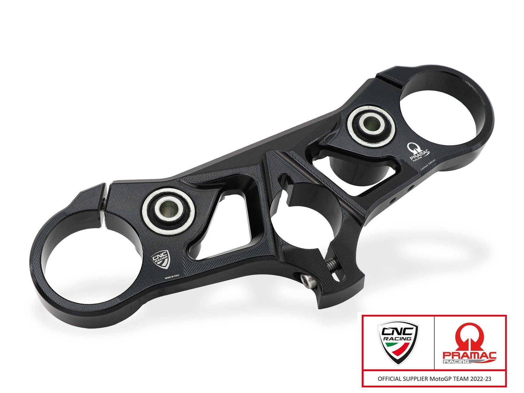 PST18PR - CNC RACING Ducati Streetfighter V4 (2020+) Triple Clamps Top Plate (Ø 53 mm; Pramac edition) – Accessories in the Factory Racing Motorcycle Aftermarket Accessories and Parts Online Shop