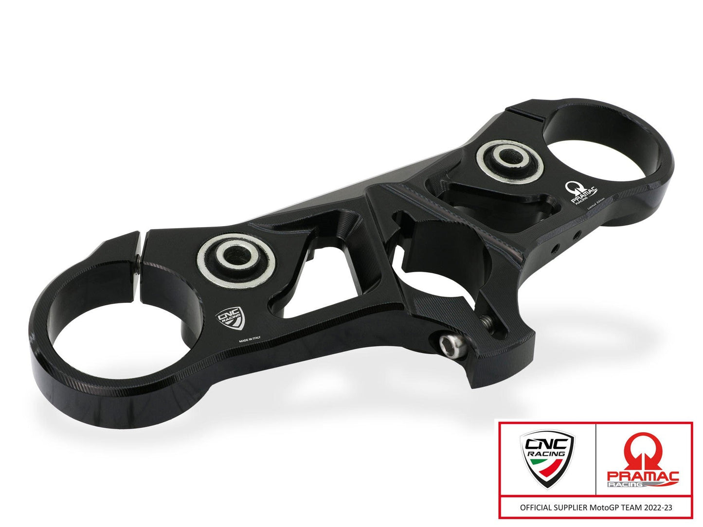 PST18PR - CNC RACING Ducati Streetfighter V4 (2020+) Triple Clamps Top Plate (Ø 53 mm; Pramac edition) – Accessories in the Factory Racing Motorcycle Aftermarket Accessories and Parts Online Shop