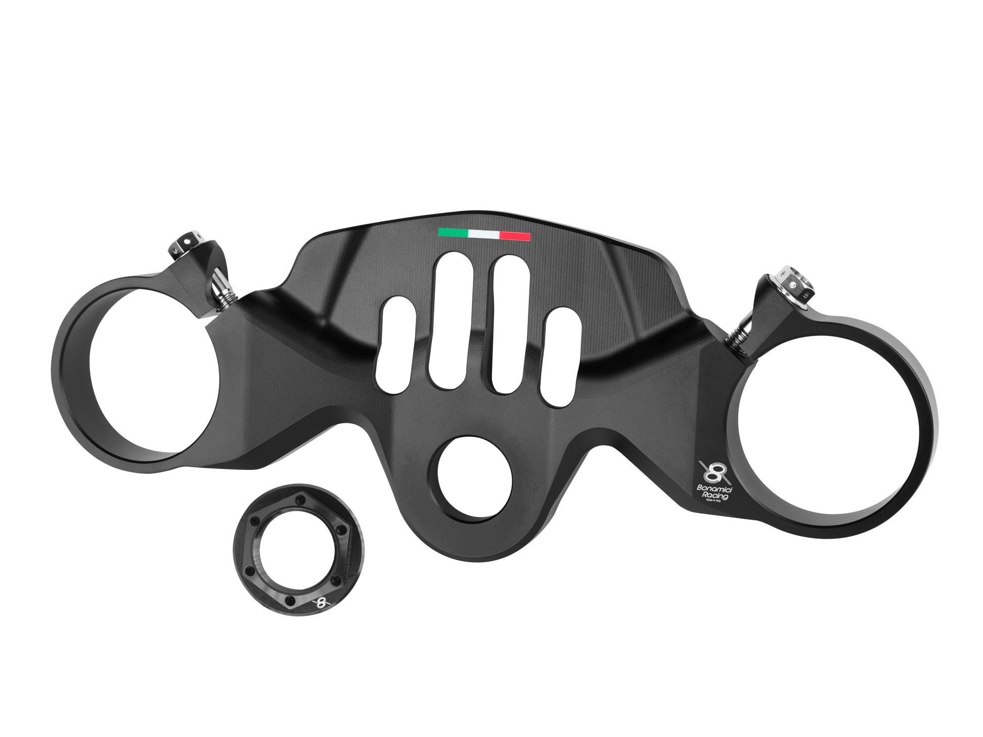 PST1 - BONAMICI RACING Triumph Speed Triple 1200RR (2022+) Triple Clamps Top Plate – Accessories in the 2WheelsHero Motorcycle Aftermarket Accessories and Parts Online Shop