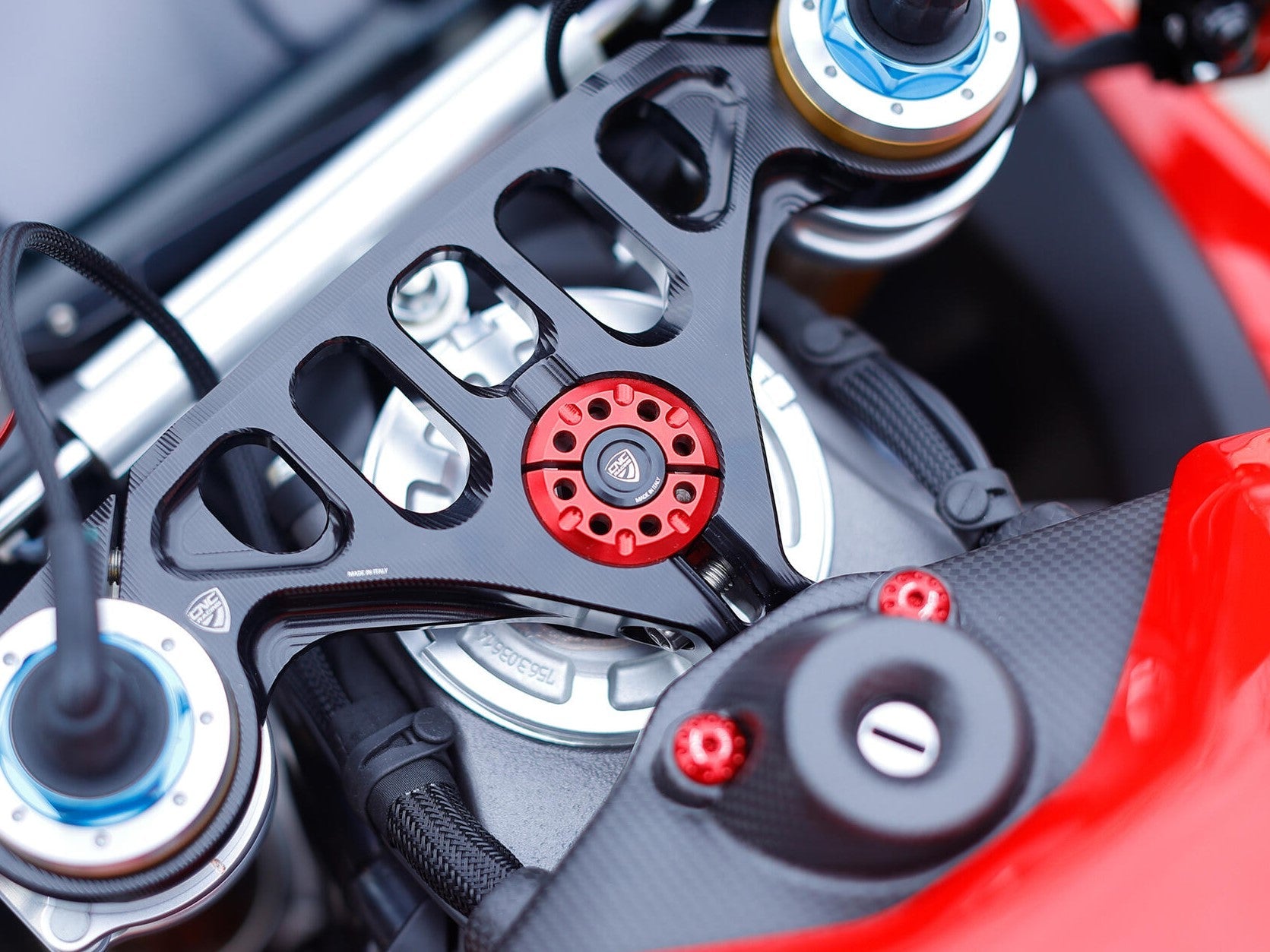 CNC RACING GH458 Ducati Panigale V4 / V4S (2025+) Ring Nut – Accessories in the Factory Racing Motorcycle Aftermarket Accessories and Parts Online Shop