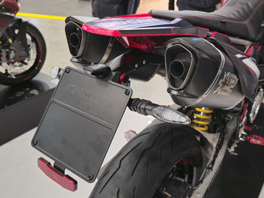 CNC RACING PT306 Ducati Hypermotard 698 Mono (2024+) Adjustable License Plate Holder Kit – Accessories in the Factory Racing Motorcycle Aftermarket Accessories and Parts Online Shop