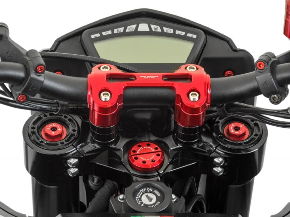 PS523 - CNC RACING Ducati Hypermotard 939/821 Triple Clamps Kit – Accessories in the Factory Racing Motorcycle Aftermarket Accessories and Parts Online Shop