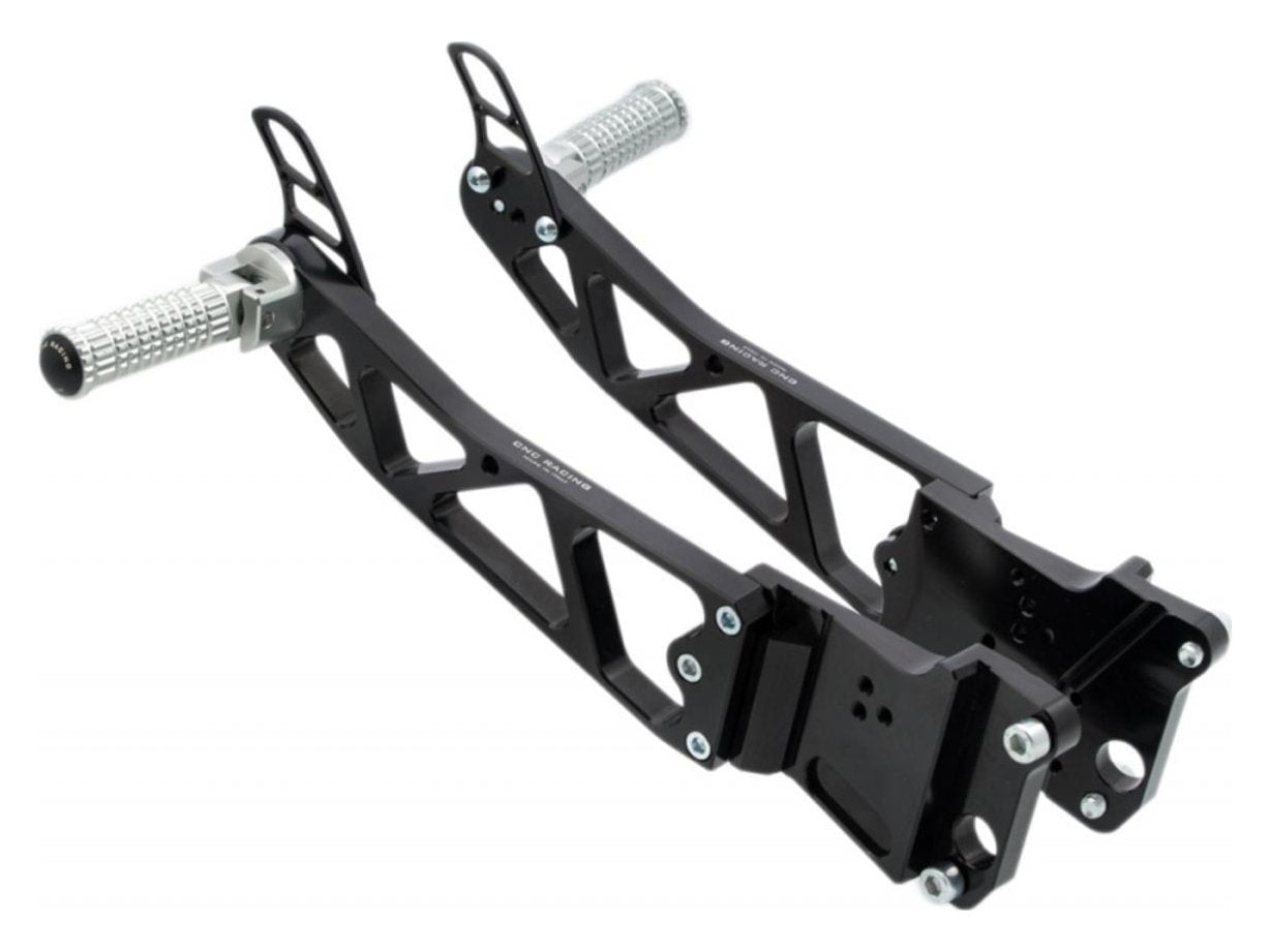 PE110 - CNC RACING Ducati Monster 1100/696/796 Adjustable Passenger Rearset – Accessories in the Factory Racing Motorcycle Aftermarket Accessories and Parts Online Shop