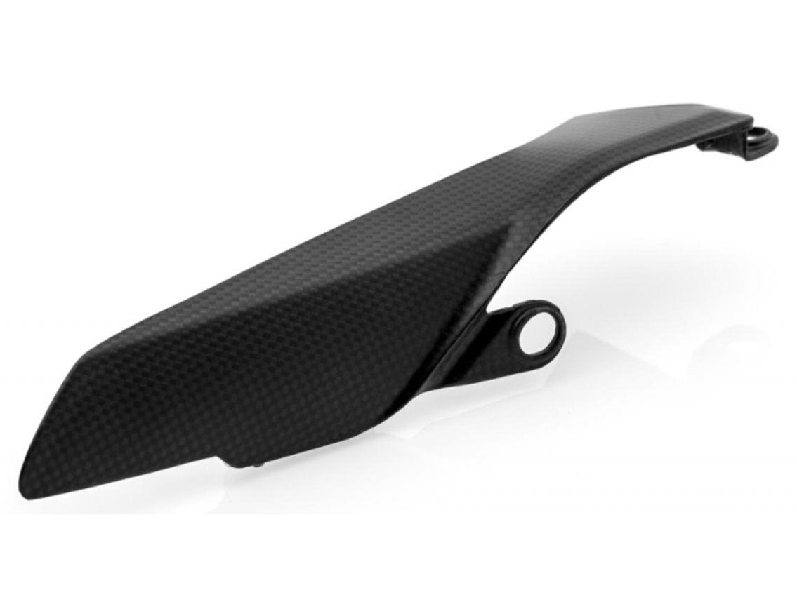 ZA925 - CNC RACING Ducati Panigale 1199 / 1299 / V2 (20/24) Carbon Upper Chain Protector – Accessories in the Factory Racing Motorcycle Aftermarket Accessories and Parts Online Shop