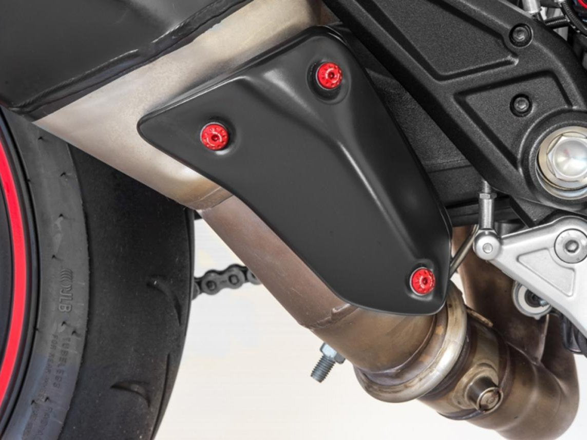 KV318 - CNC RACING Ducati Hypermotard 939/821 Exhaust Heat Guard Screws – Accessories in the Factory Racing Motorcycle Aftermarket Accessories and Parts Online Shop