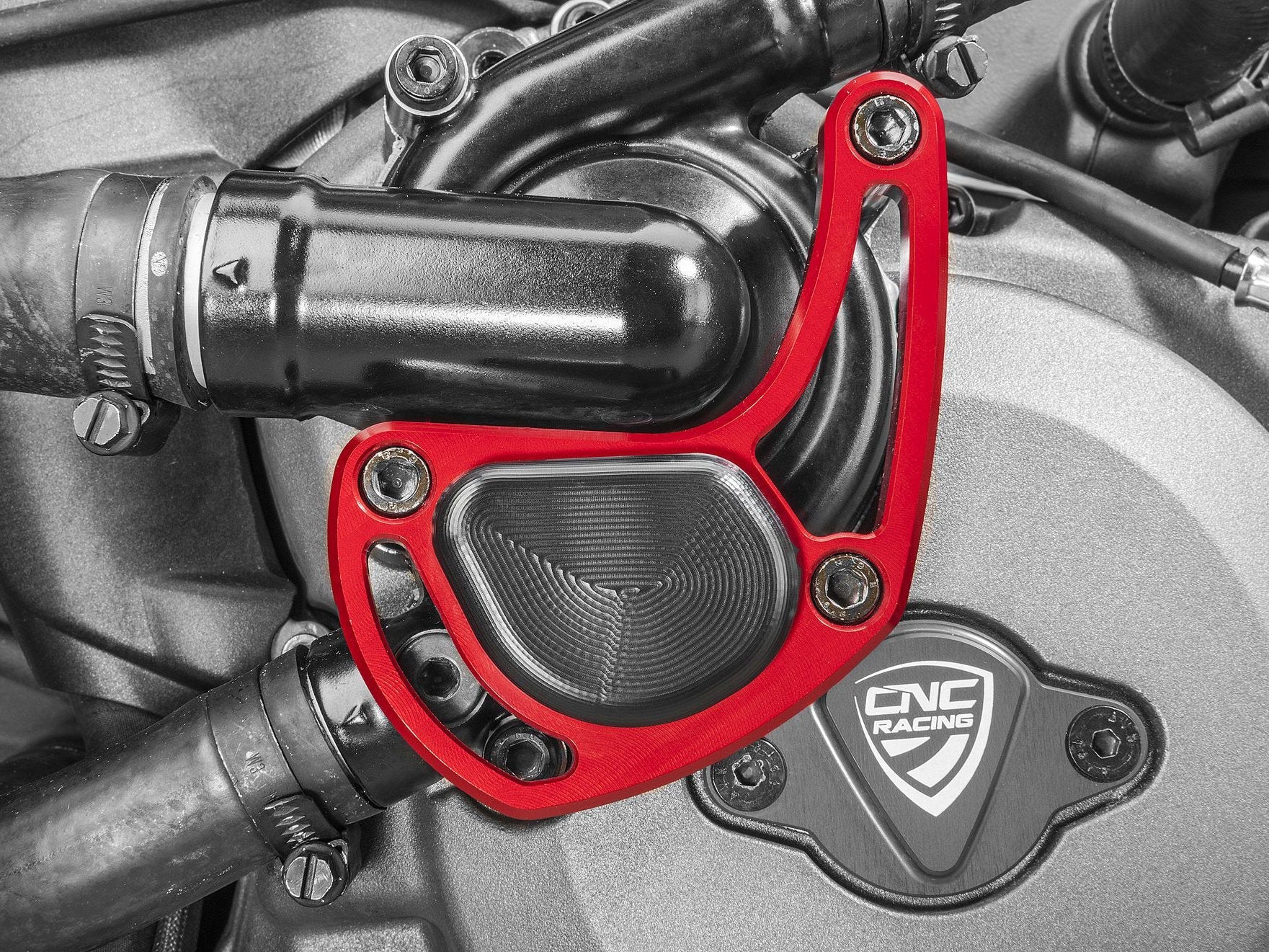 PZ702 - CNC RACING Ducati Water Pump Cover – Accessories in the Factory Racing Motorcycle Aftermarket Accessories and Parts Online Shop