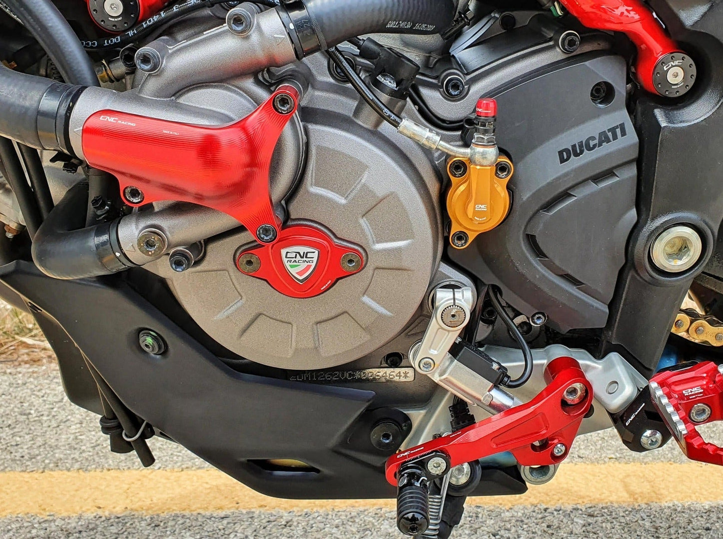 CF263 - CNC RACING Ducati Timing Inspection Cover "Sticker"