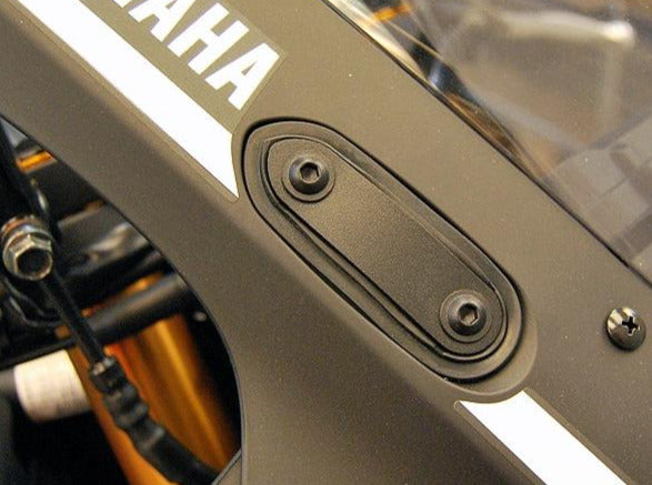 NEW RAGE CYCLES Yamaha YZF-R3 Mirror Block-off Plates
