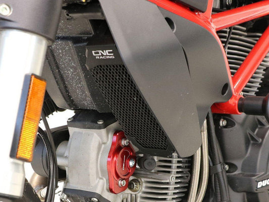 RA060 - CNC RACING Ducati Monster 797 Radiator Guard – Accessories in the Factory Racing Motorcycle Aftermarket Accessories and Parts Online Shop