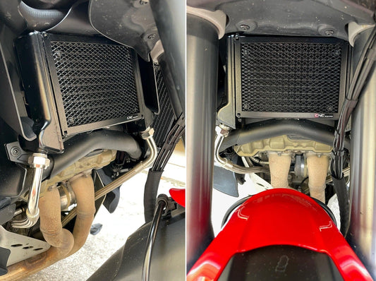 RA070 - CNC RACING Ducati Multistrada V4 (2021+) Radiator Guard – Accessories in the Factory Racing Motorcycle Aftermarket Accessories and Parts Online Shop