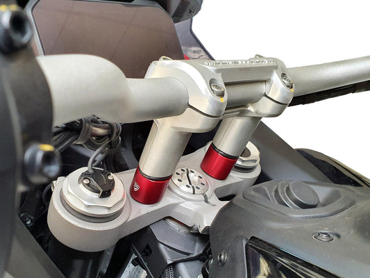 RM258 - CNC RACING Ducati Multistrada V4 (2021+) Handlebar Riser Spacers (H 30mm) – Accessories in the Factory Racing Motorcycle Aftermarket Accessories and Parts Online Shop