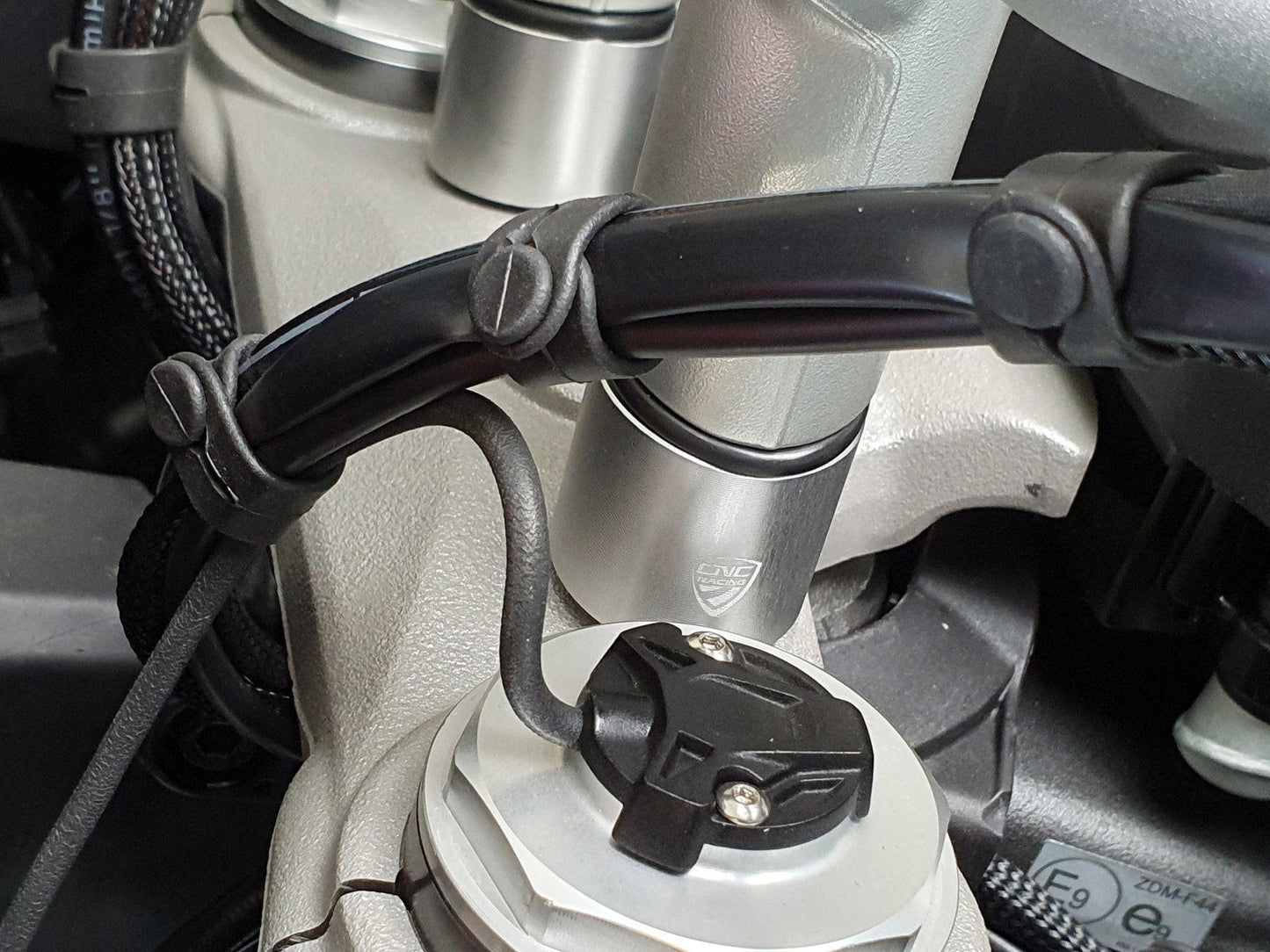 RM258 - CNC RACING Ducati Multistrada V4 (2021+) Handlebar Riser Spacers (H 30mm) – Accessories in the Factory Racing Motorcycle Aftermarket Accessories and Parts Online Shop