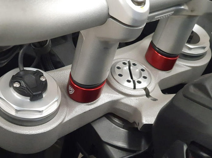 RM260 - CNC RACING Ducati Multistrada V4 (2021+) Handlebar Riser Spacers (H 20mm) – Accessories in the Factory Racing Motorcycle Aftermarket Accessories and Parts Online Shop