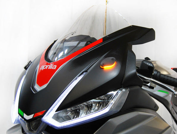 NEW RAGE CYCLES Aprilia RSV4 (2021+) LED Mirror Block-off Turn Signals