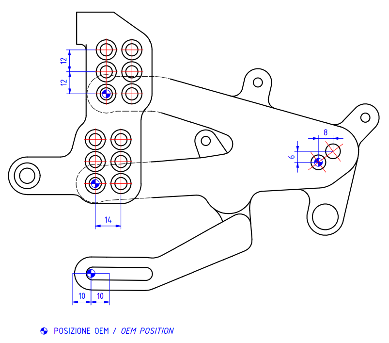 PE407PR - CNC RACING Ducati Panigale V4 (18/24) Adjustable Rearset "Easy" (Pramac Racing edition) – Accessories in the Factory Racing Motorcycle Aftermarket Accessories and Parts Online Shop