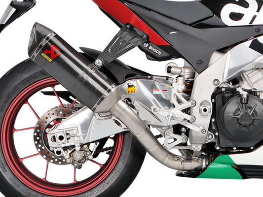 AKRAPOVIC S-A10E8-RC Aprilia RSV4 / Tuono V4 (15/20) Full Exhaust System "Evolution Line" (racing) – Accessories in the 2WheelsHero Motorcycle Aftermarket Accessories and Parts Online Shop