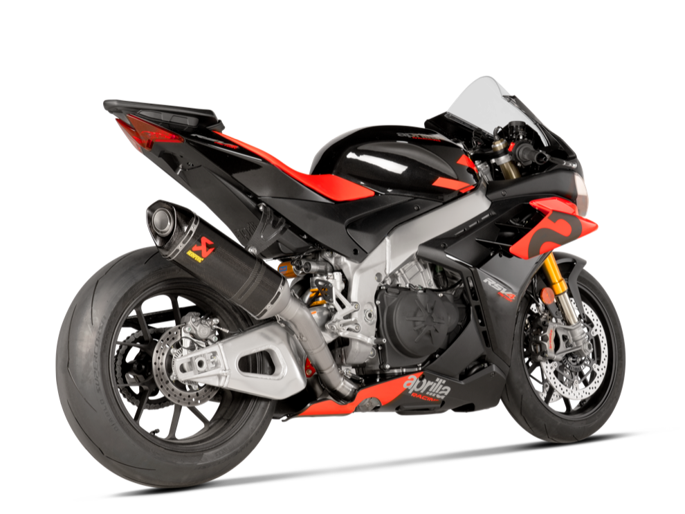 AKRAPOVIC S-A10E9-RC Aprilia RSV4 / Tuono V4 (2021+) Full Exhaust System "Evolution Line" (racing) – Accessories in the 2WheelsHero Motorcycle Aftermarket Accessories and Parts Online Shop