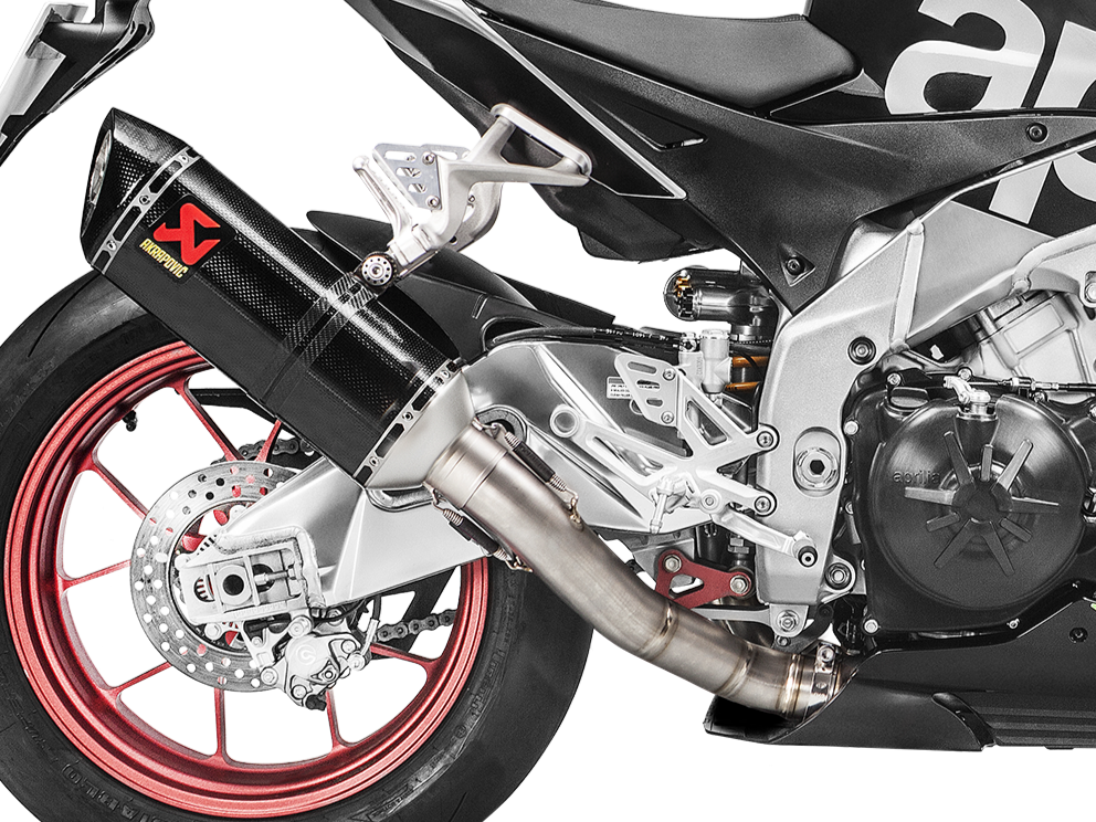 AKRAPOVIC S-A10SO9-RC Aprilia RSV4 / Tuono V4 (17/20) Slip-on Exhaust (carbon) – Accessories in the 2WheelsHero Motorcycle Aftermarket Accessories and Parts Online Shop