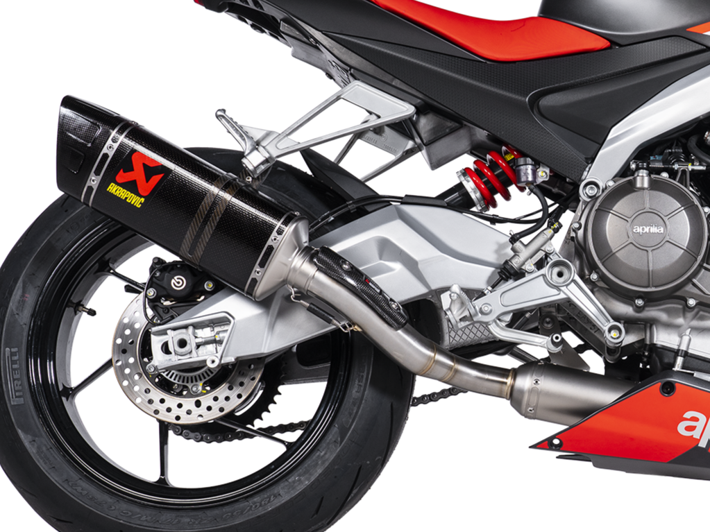 AKRAPOVIC S-A6R3-APLC Aprilia RS 660 (2021+) Exhaust System "Racing Line" (carbon) – Accessories in the 2WheelsHero Motorcycle Aftermarket Accessories and Parts Online Shop