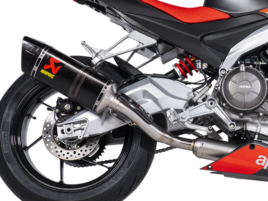 AKRAPOVIC S-A6R3-APLC Aprilia RS 660 (2021+) Exhaust System "Racing Line" (carbon) – Accessories in the 2WheelsHero Motorcycle Aftermarket Accessories and Parts Online Shop
