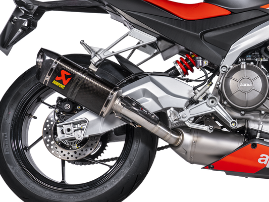 AKRAPOVIC S-A6R4-HAPC Aprilia RS 660 (2021+) Exhaust System "Racing Line" (carbon) – Accessories in the 2WheelsHero Motorcycle Aftermarket Accessories and Parts Online Shop