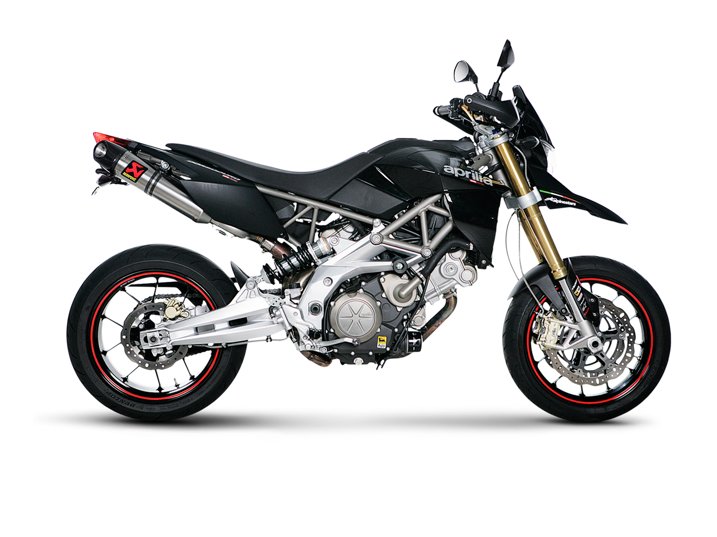 AKRAPOVIC S-A7SO2-HDT Aprilia Dorsoduro 750 (08/15) Slip-on Exhaust (titanium) – Accessories in the 2WheelsHero Motorcycle Aftermarket Accessories and Parts Online Shop