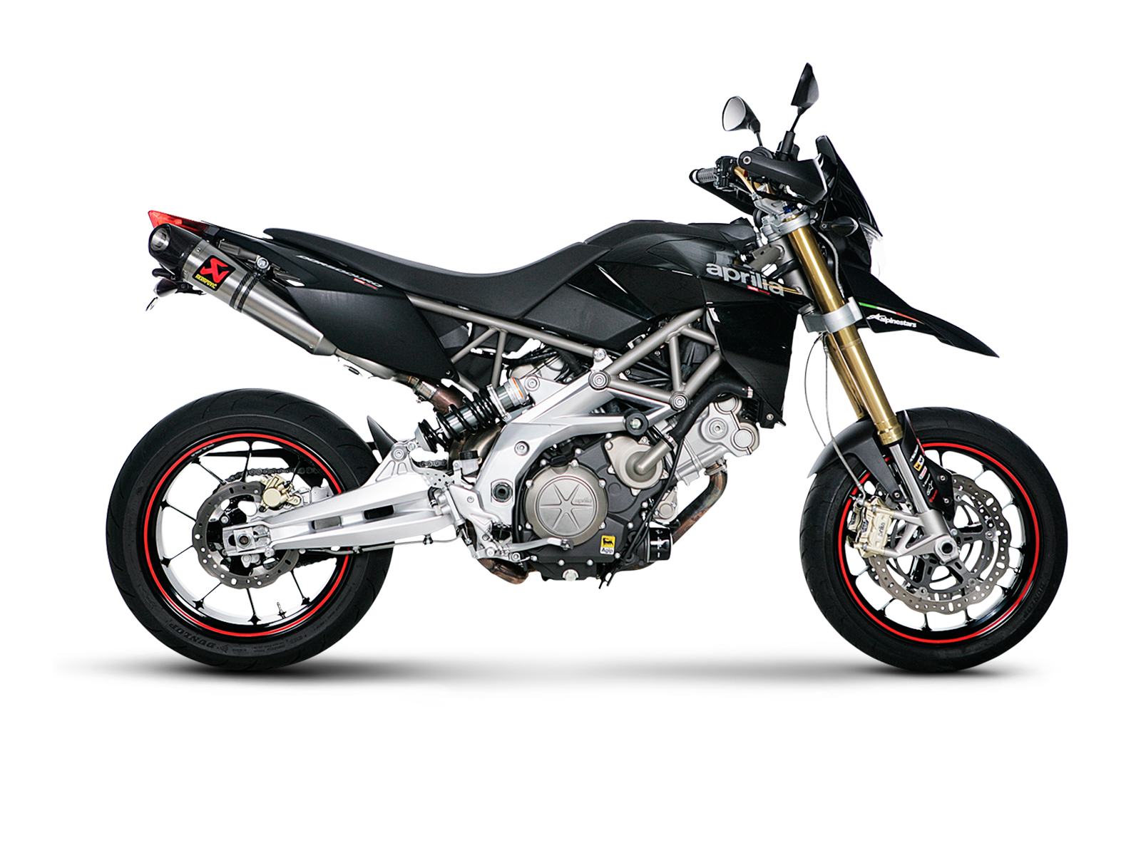 AKRAPOVIC S-A7SO2-HDT Aprilia Dorsoduro 750 (08/15) Slip-on Exhaust (titanium) – Accessories in the 2WheelsHero Motorcycle Aftermarket Accessories and Parts Online Shop