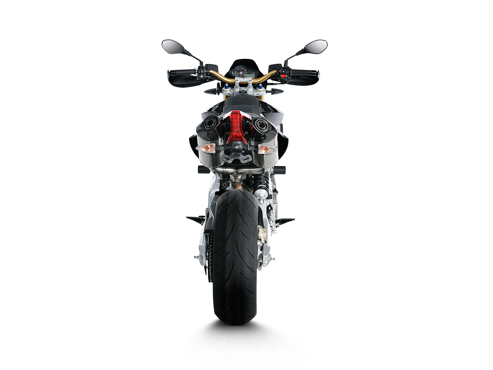 AKRAPOVIC S-A7SO2-HDT Aprilia Dorsoduro 750 (08/15) Slip-on Exhaust (titanium) – Accessories in the 2WheelsHero Motorcycle Aftermarket Accessories and Parts Online Shop