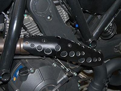 NEW RAGE CYCLES Ducati Scrambler 800 Upper Exhaust Heat Shield