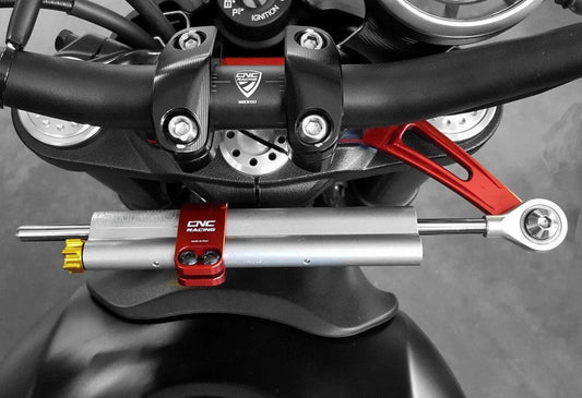 Ducati Scrambler 800 (2015+) OHLINS Steering Damper + CNC RACING Mounting Kit