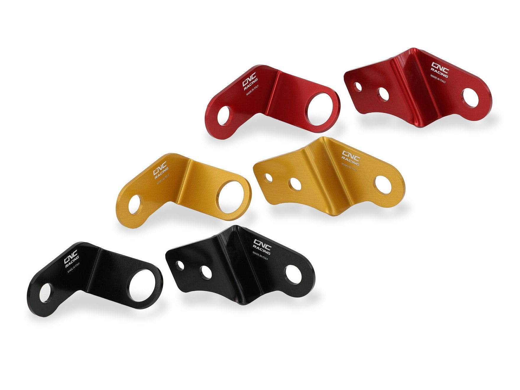 SEA19 - CNC RACING Ducati Hypermotard 698 Mono (2024+) Clutch / Brake Fluid Tanks Brackets Kit – Accessories in the Factory Racing Motorcycle Aftermarket Accessories and Parts Online Shop