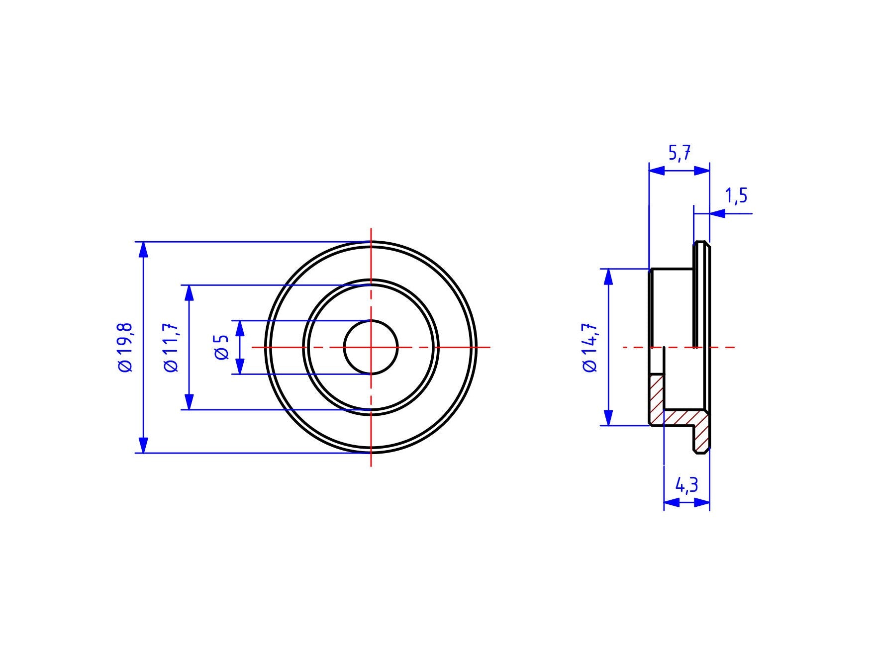 SF122 - CNC RACING Ducati Superbike / Streetfighter Clutch Spring Retainers – Accessories in the Factory Racing Motorcycle Aftermarket Accessories and Parts Online Shop
