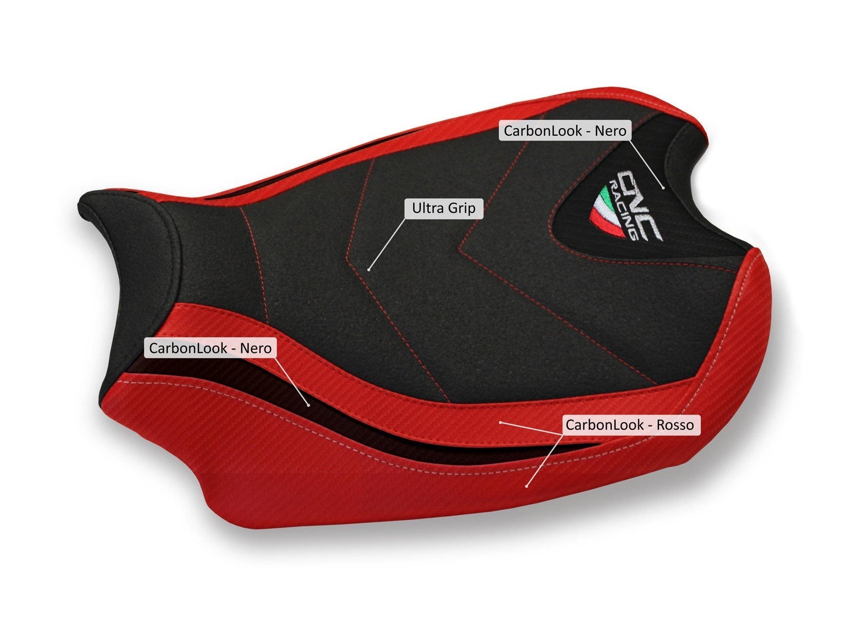 SLD01 - CNC RACING Ducati Panigale V4 (18/24) Ultragrip Seat Cover – Accessories in the Factory Racing Motorcycle Aftermarket Accessories and Parts Online Shop
