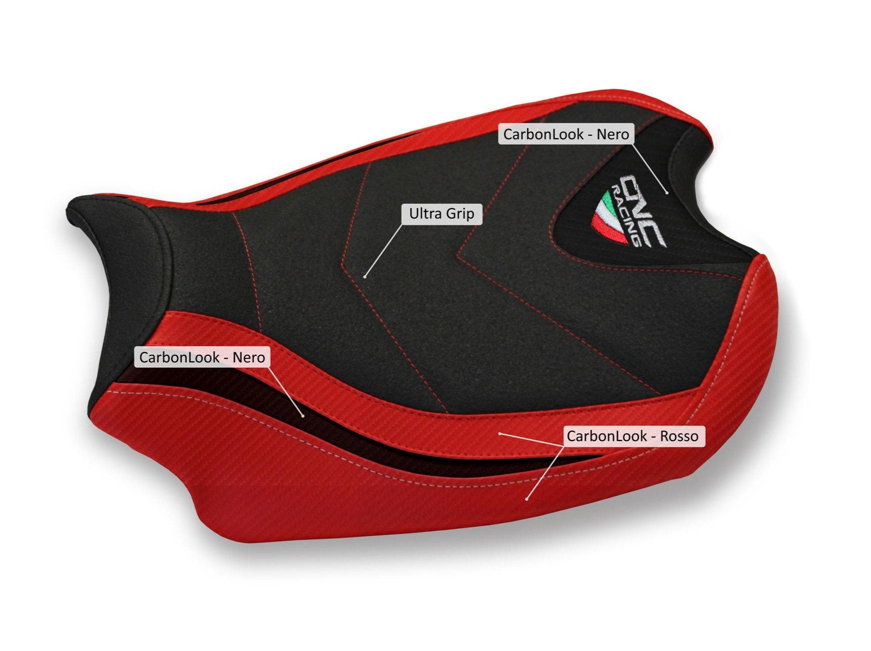 SLD02BR - CNC RACING Ducati Streetfighter V4 Ultragrip Seat Cover – Accessories in the Factory Racing Motorcycle Aftermarket Accessories and Parts Online Shop