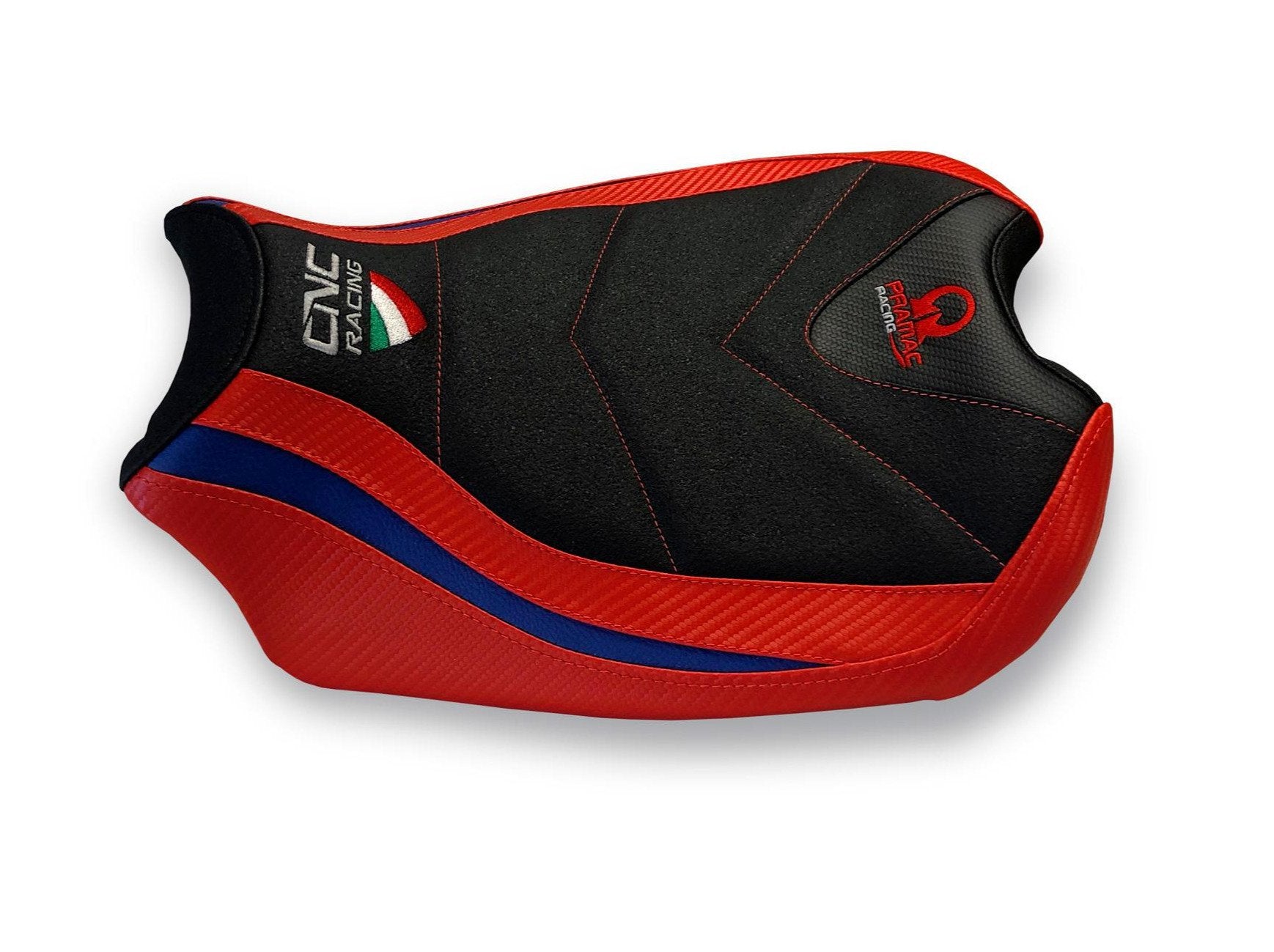 SLD02PR - CNC RACING Ducati Streetfighter V4 Ultragrip Seat Cover (Pramac edition) – Accessories in the Factory Racing Motorcycle Aftermarket Accessories and Parts Online Shop