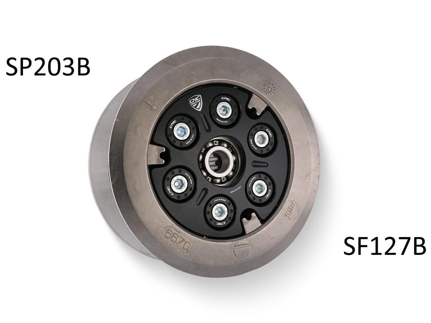 SF127 - CNC RACING Ducati Clutch Spring Retainers – Accessories in the Factory Racing Motorcycle Aftermarket Accessories and Parts Online Shop