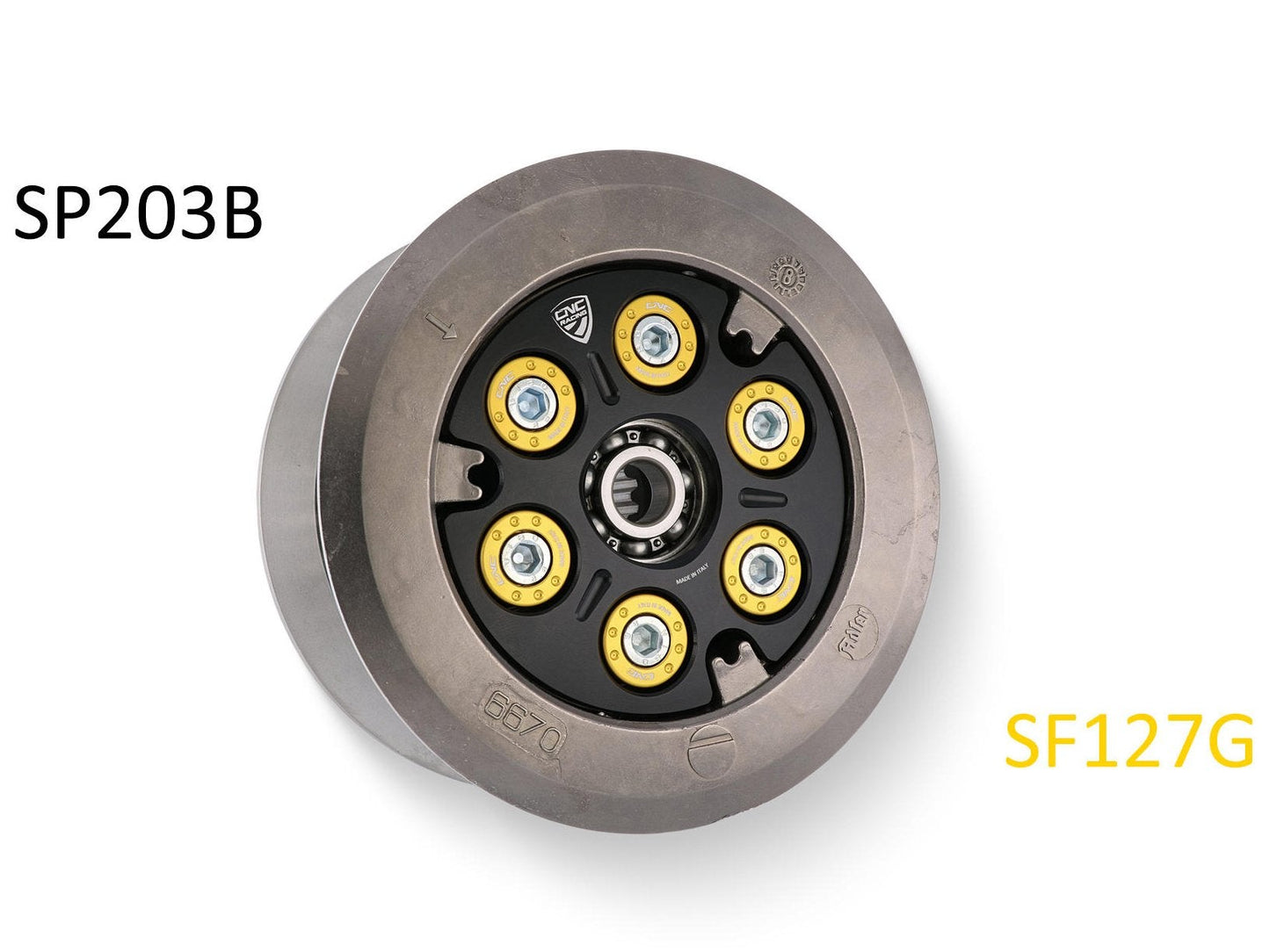 SF127 - CNC RACING Ducati Clutch Spring Retainers – Accessories in the Factory Racing Motorcycle Aftermarket Accessories and Parts Online Shop