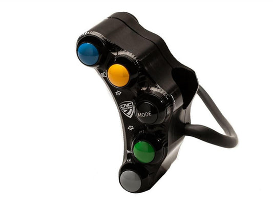 SWD01 - CNC RACING Ducati 7 Buttons Left Handlebar Switch (street) – Accessories in the Factory Racing Motorcycle Aftermarket Accessories and Parts Online Shop