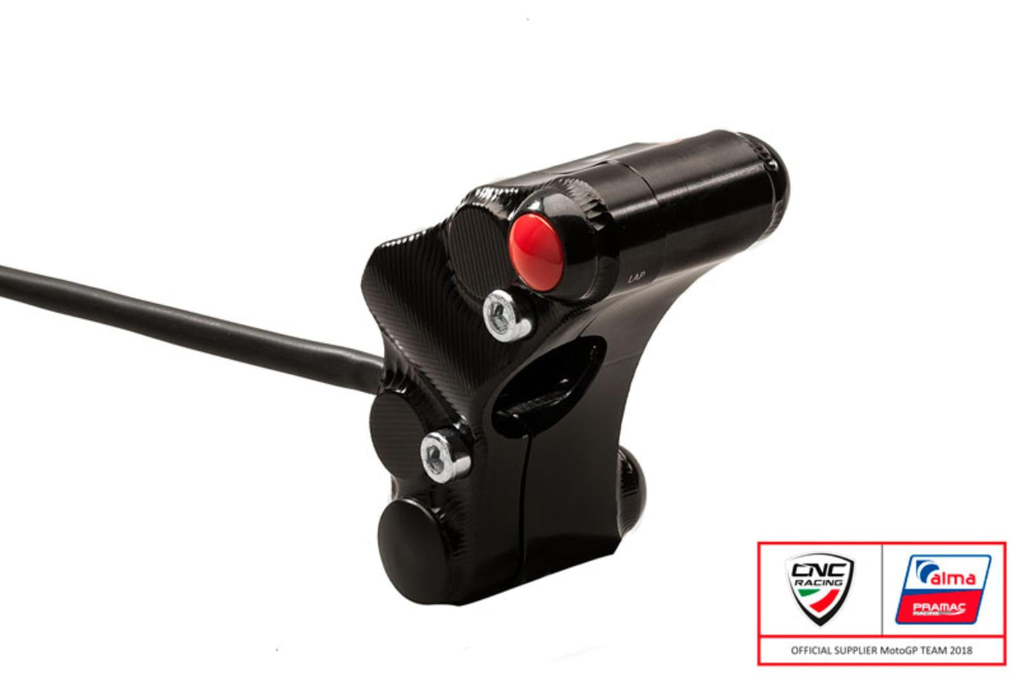 SWD02PR - CNC RACING Ducati 6 Buttons Left Handlebar Switch (racing; Pramac edition) – Accessories in the Factory Racing Motorcycle Aftermarket Accessories and Parts Online Shop