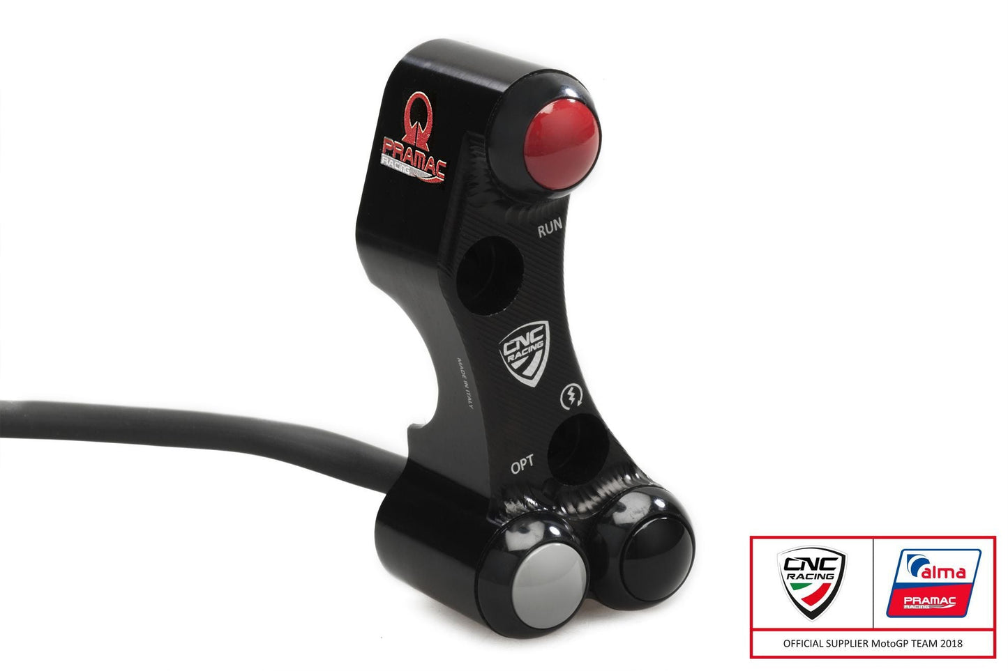 SWD05PR - CNC RACING Ducati Right Handlebar Switch (for OEM and RCS Brembo; Pramac edition) – Accessories in the Factory Racing Motorcycle Aftermarket Accessories and Parts Online Shop