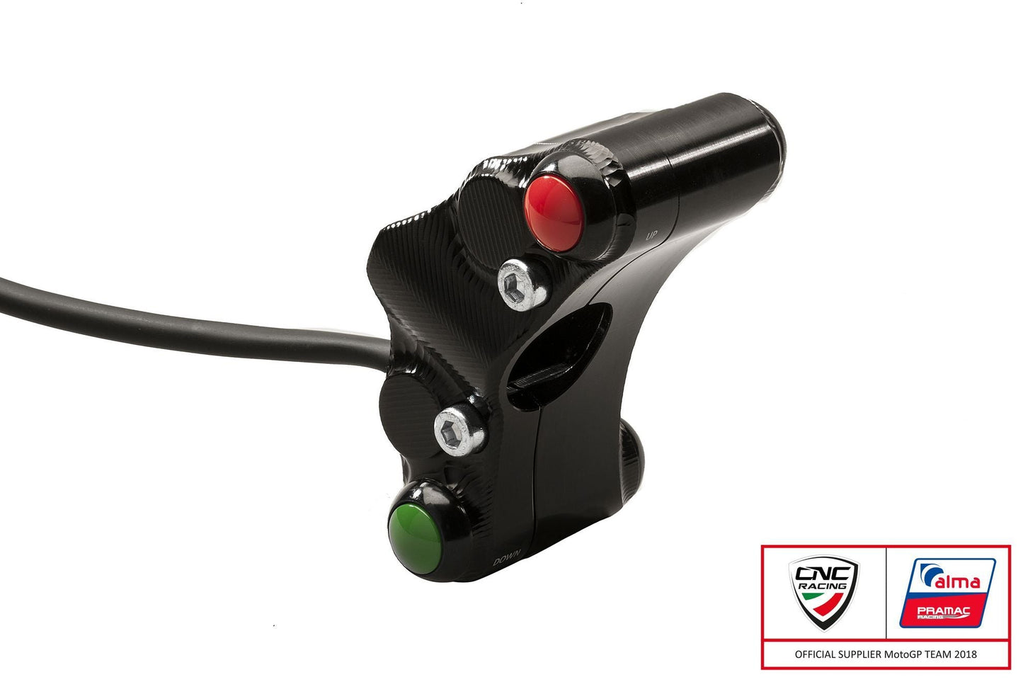 SWD07PR - CNC RACING Ducati Monster 7 Buttons Left Handlebar Switch (street; Pramac edition) – Accessories in the Factory Racing Motorcycle Aftermarket Accessories and Parts Online Shop