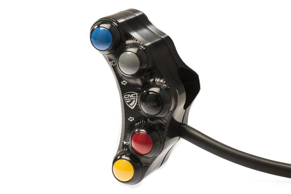 SWD07 - CNC RACING Ducati Monster 7 Buttons Left Handlebar Switch (street) – Accessories in the Factory Racing Motorcycle Aftermarket Accessories and Parts Online Shop