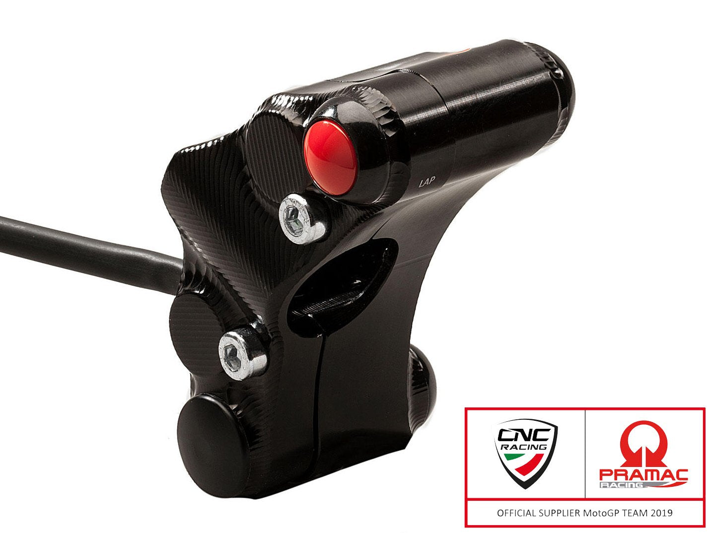 SWD12PR - CNC RACING Ducati Panigale V4 (18/24) 7 Buttons Left Handlebar Switch (racing; Pramac edition) – Accessories in the Factory Racing Motorcycle Aftermarket Accessories and Parts Online Shop
