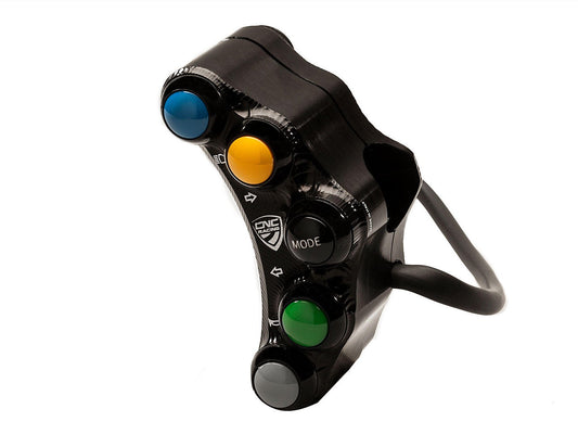 SWD13 - CNC RACING Ducati Panigale V4 / Streetfighter V4 (18/24) 8 Buttons Left Handlebar Switch (street) – Accessories in the Factory Racing Motorcycle Aftermarket Accessories and Parts Online Shop