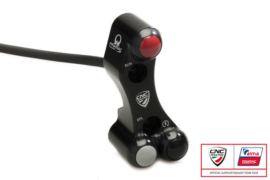SWD14PR - CNC RACING Ducati Panigale V4 (18/24) Right Handlebar Switch (for OEM & RCS Brembo; Pramac edition) – Accessories in the Factory Racing Motorcycle Aftermarket Accessories and Parts Online Shop